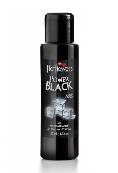 Стимулирующий гель для массажа Power Black - 35 мл. - HotFlowers - купить с доставкой в Иркутске