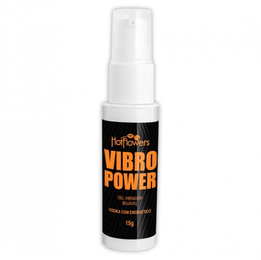 Жидкий вибратор Vibro Power со вкусом водки с энергетиком - 15 гр. - HotFlowers - купить с доставкой в Иркутске