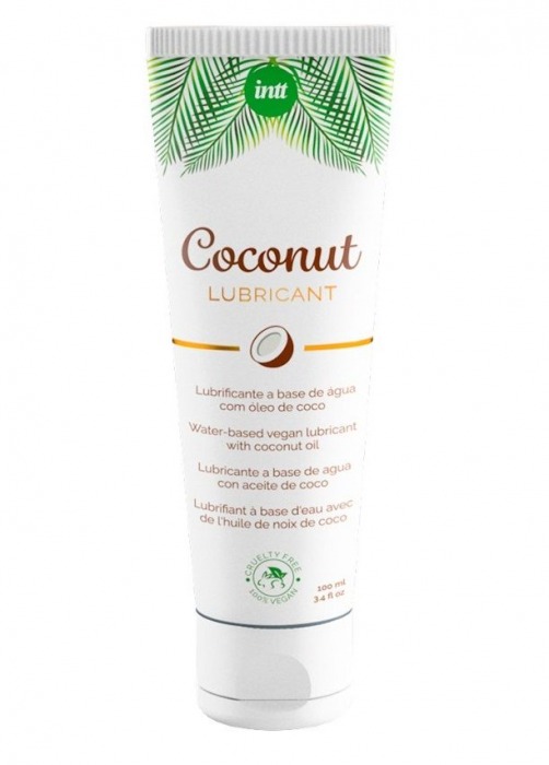 Веганская смазка на водной основе Coconut Lubricant - 100 мл. - INTT - купить с доставкой в Иркутске