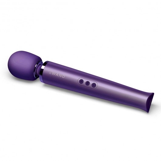 Фиолетовый вибратор Le Wand Rechargeable Vibrating Massager - 34 см. - Le Wand