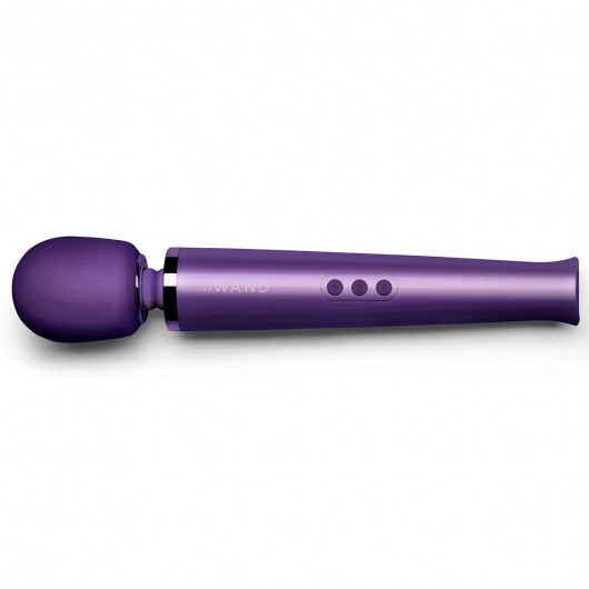 Фиолетовый вибратор Le Wand Rechargeable Vibrating Massager - 34 см. - Le Wand