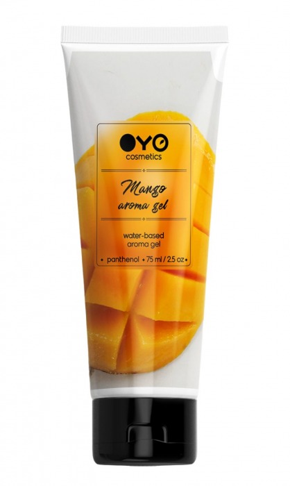 Лубрикант на водной основе OYO Aroma Gel Mango с ароматом манго - 75 мл. - OYO - купить с доставкой в Иркутске