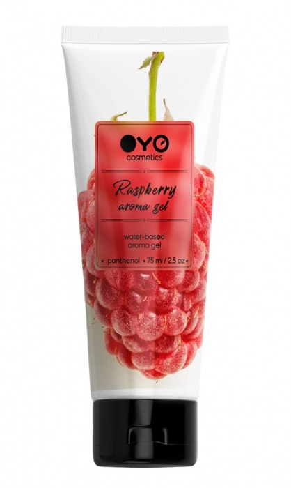 Лубрикант на водной основе OYO Aroma Gel Raspberry с ароматом малины - 75 мл. - OYO - купить с доставкой в Иркутске