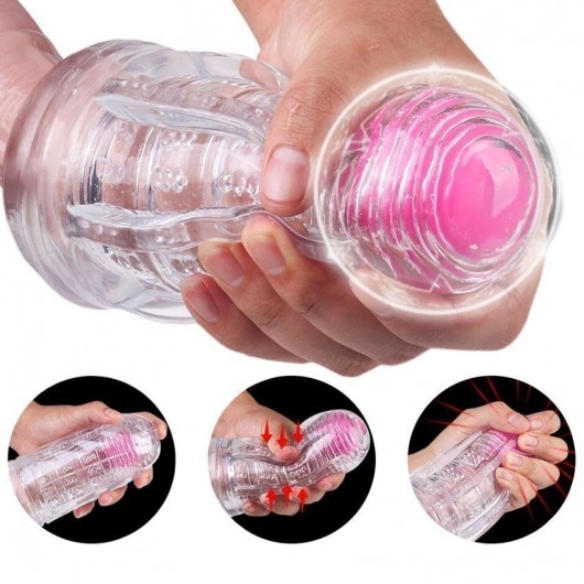 Прозрачный вибромастурбатор Space Capsule-RСT - S-HANDE - в Иркутске купить с доставкой