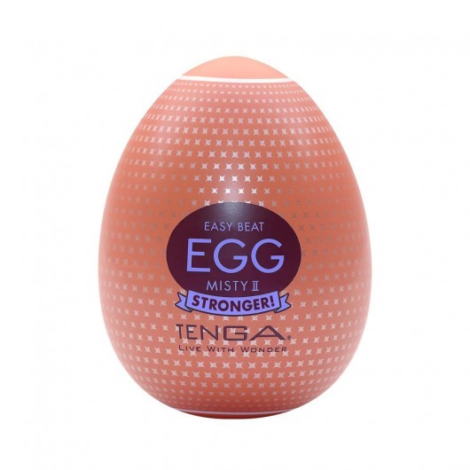 Мастурбатор-яйцо Tenga Egg Misty II - Tenga - в Иркутске купить с доставкой