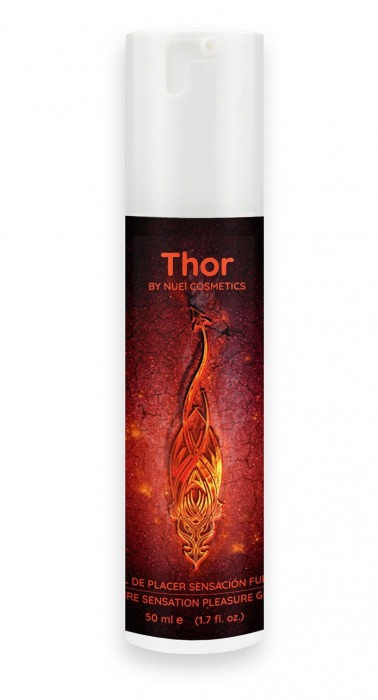 Возбуждающий унисекс гель Thor Fire Gel - 50 мл. - Nuei cosmetics - купить с доставкой в Иркутске