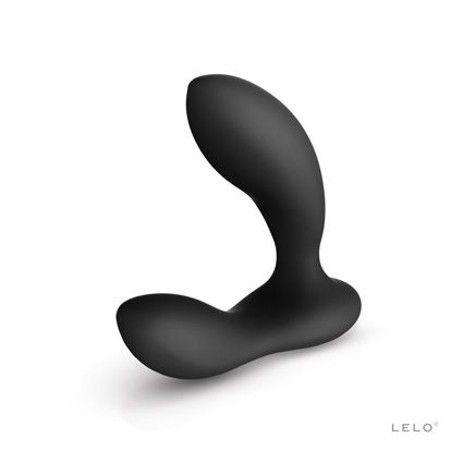 Чёрный перезаряжаемый стимулятор простаты Bruno Black - Lelo - в Иркутске купить с доставкой