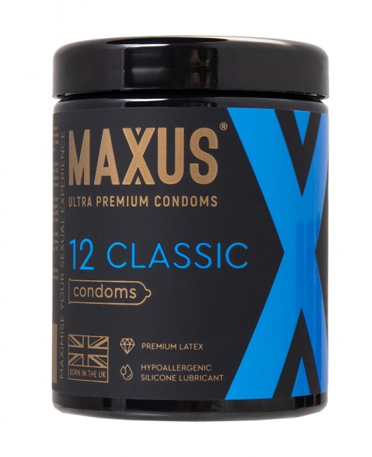 Классические презервативы MAXUS Classic - 12 шт. - Maxus - купить с доставкой в Иркутске