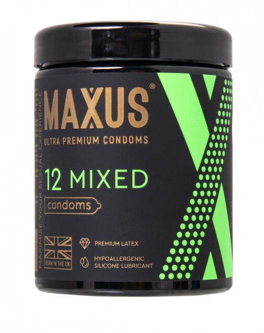 Презервативы MAXUS Mixed - 12 шт. - Maxus - купить с доставкой в Иркутске