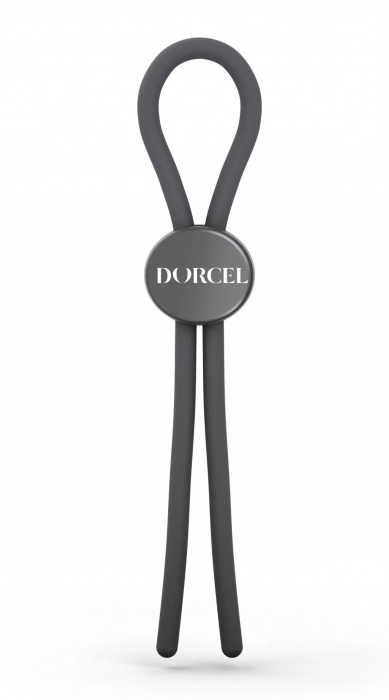 Серое эрекционное лассо на пенис Mr Dorcel - Dorcel - в Иркутске купить с доставкой