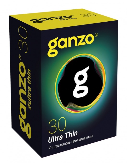 Супертонкие презервативы Ganzo Ultra thin - 30 шт. - Ganzo - купить с доставкой в Иркутске