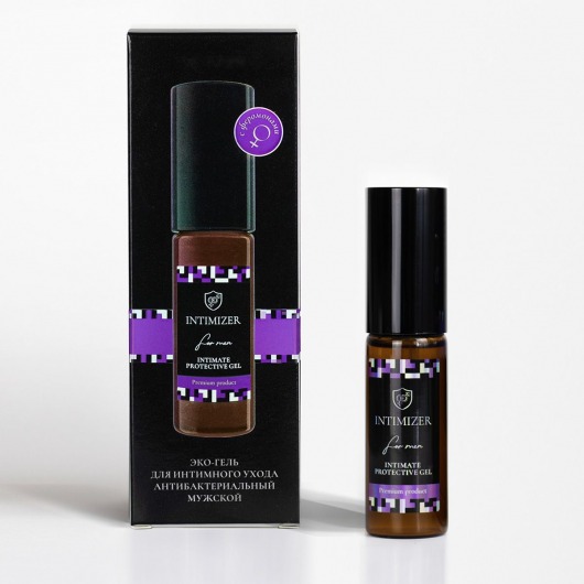 Мужской антибактериальный эко-гель для интимного ухода Intimizer - 20 мл. - Intimizer - купить с доставкой в Иркутске