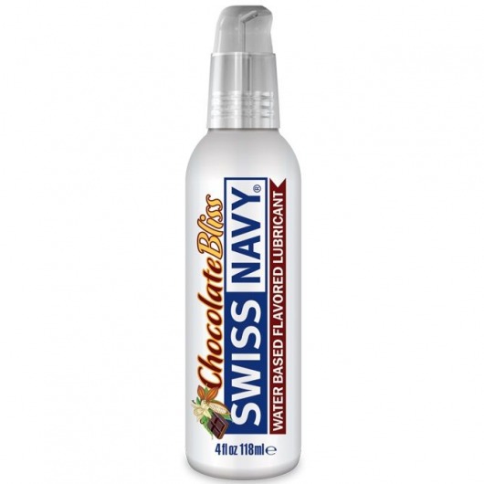 Лубрикант с ароматом шоколада Swiss Navy Chocolate Bliss Lube - 118 мл. - Swiss navy - купить с доставкой в Иркутске