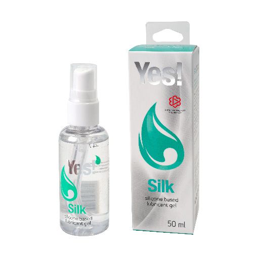 Силиконовая гипоаллергенная вагинальная смазка Yes Silk - 50 мл. - Sitabella - купить с доставкой в Иркутске