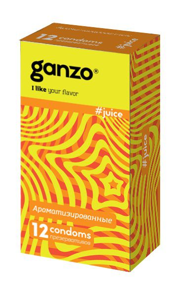 Ароматизированные презервативы Ganzo Juice - 12 шт. - Ganzo - купить с доставкой в Иркутске