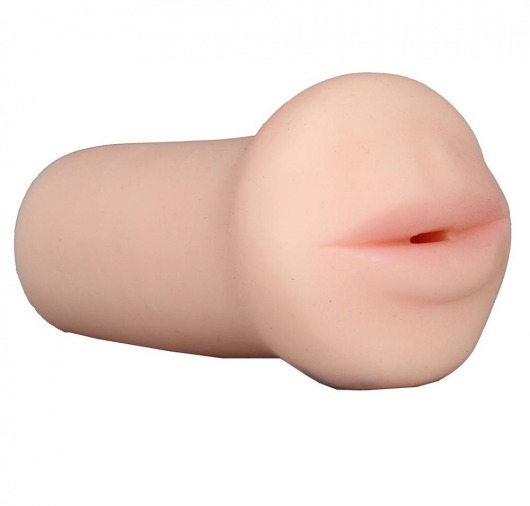 Нежный мастурбатор-ротик REALSTUFF 5INCH MASTURBATOR BJ - Dream Toys - в Иркутске купить с доставкой