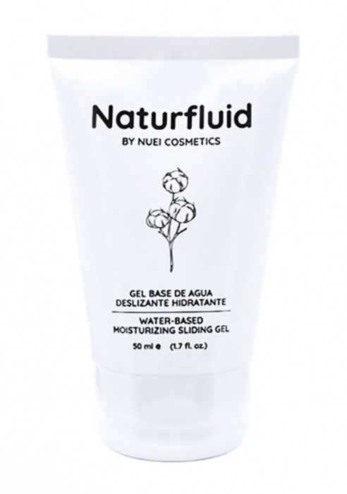 Экстраскользкий лубрикант на водной основе Nuei Naturfluid - 50 мл. - Nuei cosmetics - купить с доставкой в Иркутске