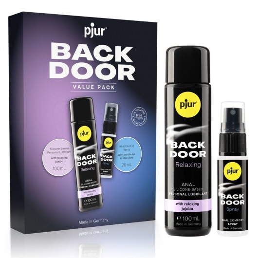 Набор для анального секса pjur Back Door Value Pack - Pjur - купить с доставкой в Иркутске