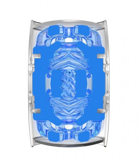 Мастурбатор Fleshlight Quickshot Turbo Blue Ice - Fleshlight - в Иркутске купить с доставкой