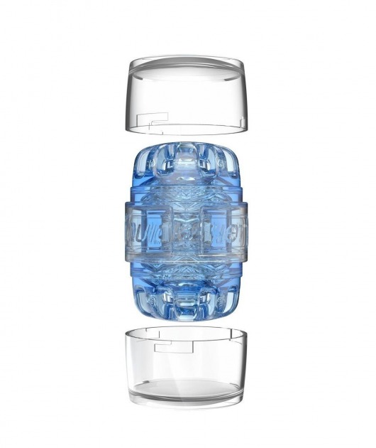 Мастурбатор Fleshlight Quickshot Turbo Blue Ice - Fleshlight - в Иркутске купить с доставкой