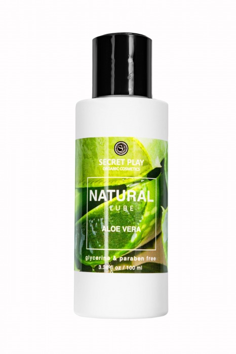 Органический гель Natural Lube - 100 мл. - Secret Play - купить с доставкой в Иркутске