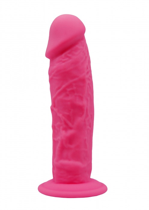 Розовый фаллоимитатор Model 1 - 14,8 см. - Adrien Lastic
