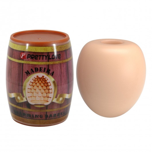 Мастурбатор в футляре-бочке Charming Barrel Madeira - Baile - в Иркутске купить с доставкой