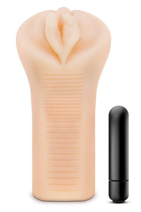 Мастурбатор-вагина Soft   Wet Veronika Realistic Beige Masturbator - Blush Novelties - в Иркутске купить с доставкой