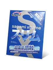 Презерватив Sagami Xtreme FEEL FIT 3D - 1 шт. - Sagami - купить с доставкой в Иркутске