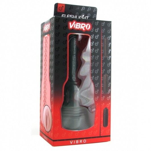 Мастурбатор-вагина Fleshlight - Vibro Pink Lady Touch с вибрацией - Fleshlight - в Иркутске купить с доставкой