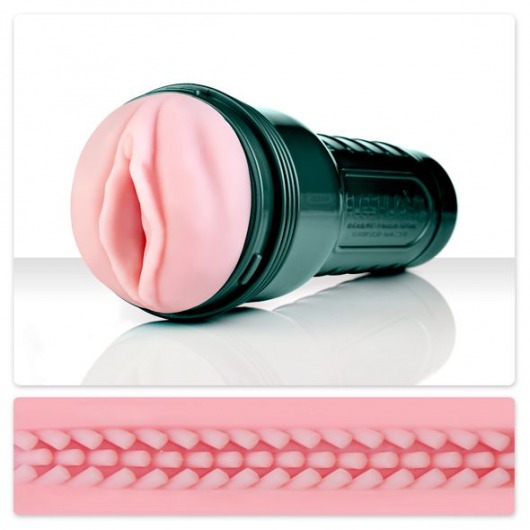 Мастурбатор-вагина Fleshlight - Vibro Pink Lady Touch с вибрацией - Fleshlight - в Иркутске купить с доставкой