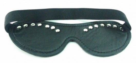 Коричневая маска с декором - БДСМ Арсенал - купить с доставкой в Иркутске