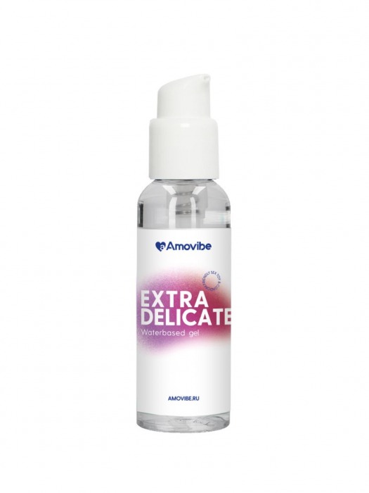 Гель на водной основе Amovibe Extra Delicate - 50 мл. - Amovibe - купить с доставкой в Иркутске