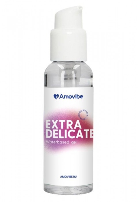 Гель на водной основе Amovibe Extra Delicate - 100 мл. - Amovibe - купить с доставкой в Иркутске