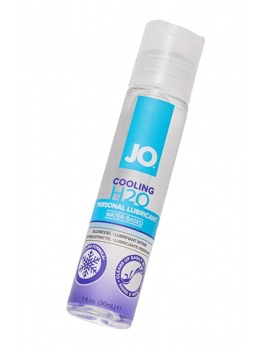 Охлаждающий лубрикант на водной основе JO H2O COOLING - 30 мл. - System JO - купить с доставкой в Иркутске