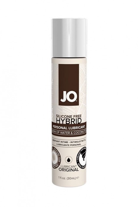 Водно-масляный лубрикант JO Silicon free Hybrid Lubricant ORIGINAL- 30 мл. - System JO - купить с доставкой в Иркутске