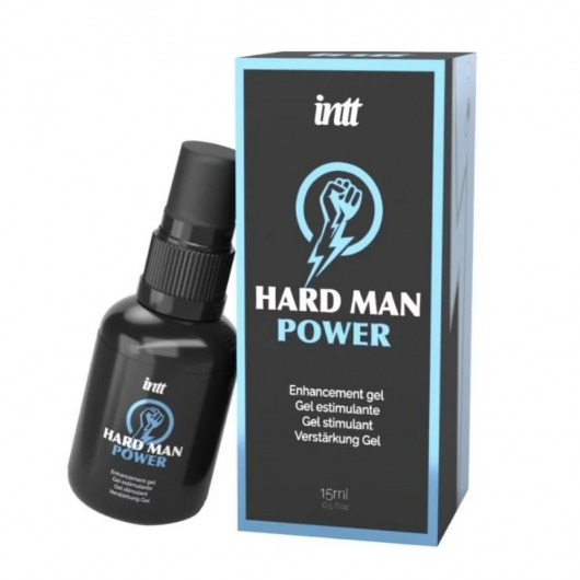 Стимулирующий гель для мужчин Hard Man Power - 15 мл. - INTT - купить с доставкой в Иркутске