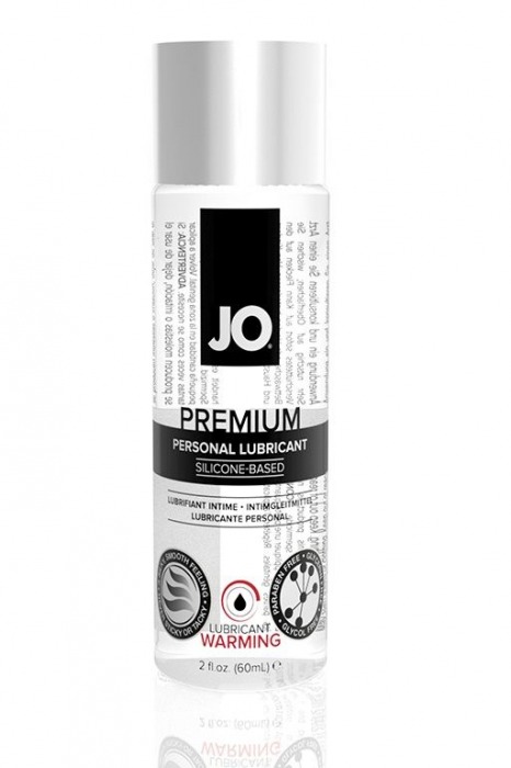 Возбуждающий лубрикант на силиконовой основе JO Personal Premium Lubricant  Warming - 60 мл. - System JO - купить с доставкой в Иркутске