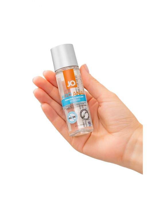 Анальный лубрикант на водной основе JO Anal H2O - 60 мл. - System JO - купить с доставкой в Иркутске