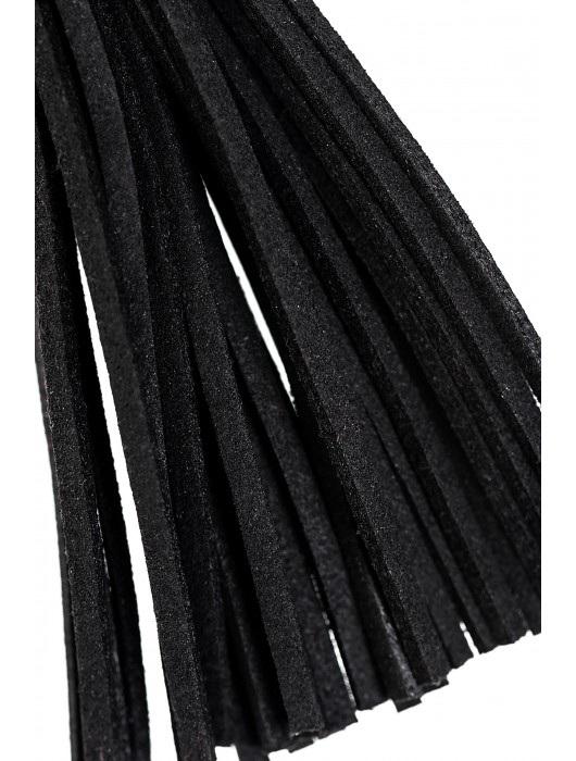 Зажимы на соски «Прищепки» с черными кисточками из замши - Pecado - купить с доставкой в Иркутске