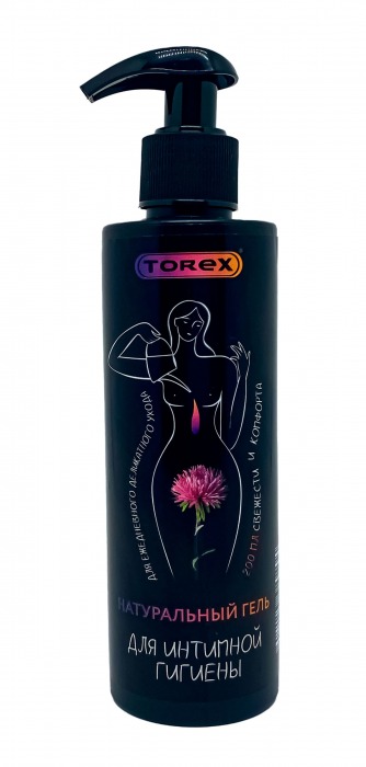Натуральный гель для интимной гигиены Torex - 200 мл. - Torex - купить с доставкой в Иркутске