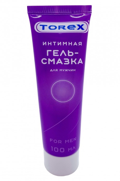 Гель-смазка на водной основе For Men - 100 мл. - Torex - купить с доставкой в Иркутске