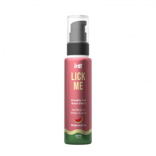 Гель Lick Me с согревающим эффектом и ароматом арбуза - 50 мл. - INTT - купить с доставкой в Иркутске