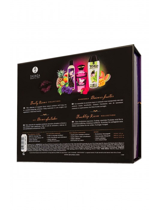 Подарочный набор Fruity Kisses из 3 предметов - Shunga - купить с доставкой в Иркутске