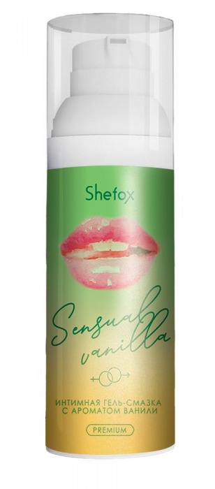 Интимная гель-смазка Shefox Premium «Чувственная ваниль» - 50 мл. - Shefox - купить с доставкой в Иркутске