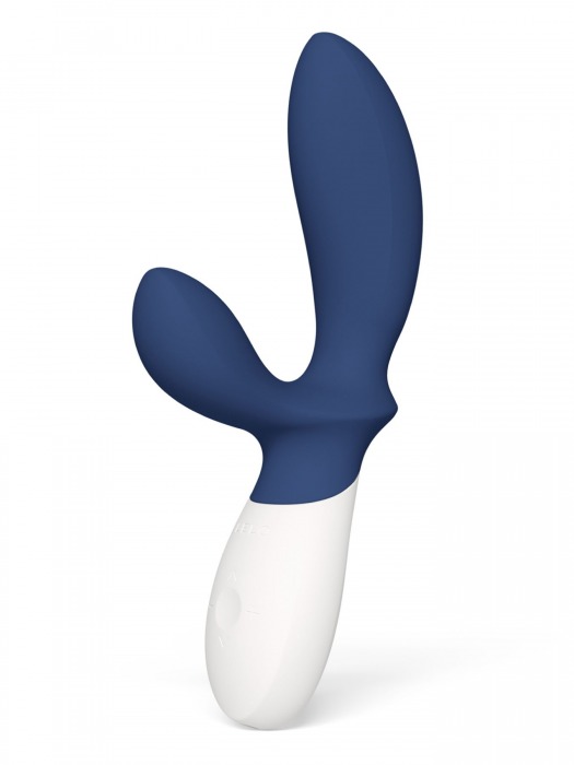Синий вибромассажер простаты Lelo Loki Wave 2 - 19,6 см. - Lelo - в Иркутске купить с доставкой