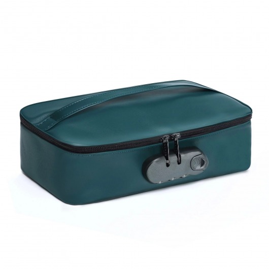 Зеленая сумочка для хранения игрушек Discreet Box - Dorcel - купить с доставкой в Иркутске