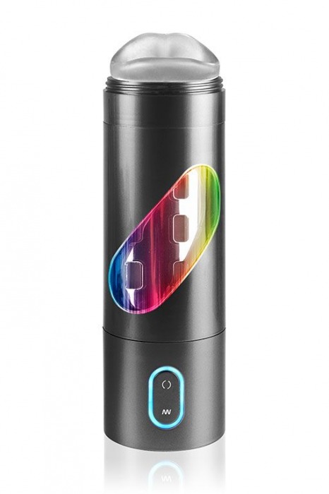 Перезаряжаемый мастурбатор-ротик Extreme Toyz Rechargeable Roto-Bator Mouth - Pipedream - в Иркутске купить с доставкой
