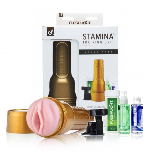 Набор для мастурбации Fleshlight Stamina Training Unit - Fleshlight - в Иркутске купить с доставкой