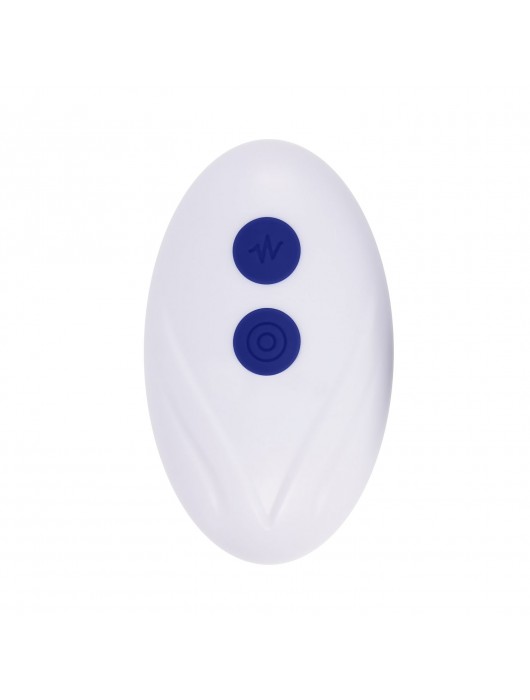 Синее эрекционное виброкольцо с клиторальной подушечкой и пультом ДУ Adjustable Fun Ring - Zero Tolerance - в Иркутске купить с доставкой